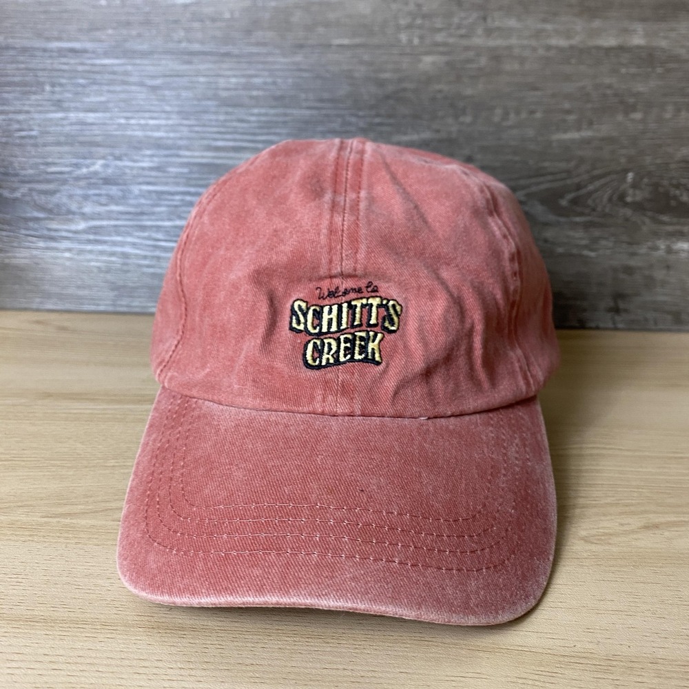 Schitt's Creek Hat Cap Strap Back Embroidered TV Comedy Show Mens